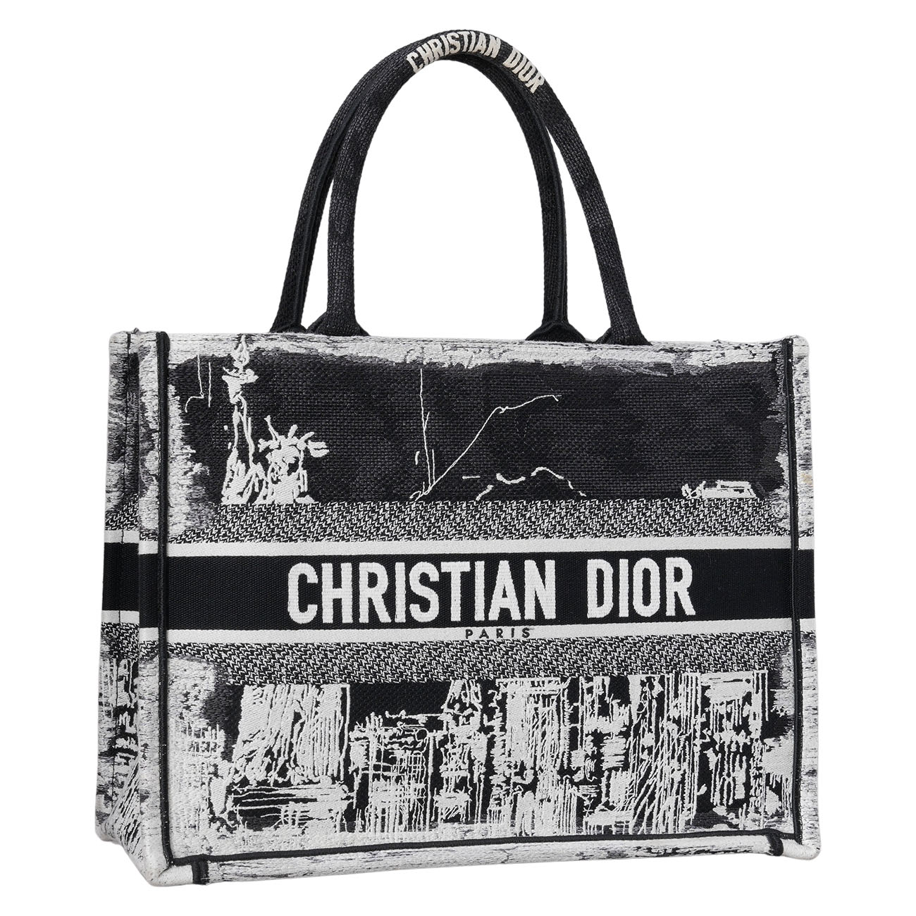 CHRISTIAN DIOR(USED)디올 시즌 북토트 미듐